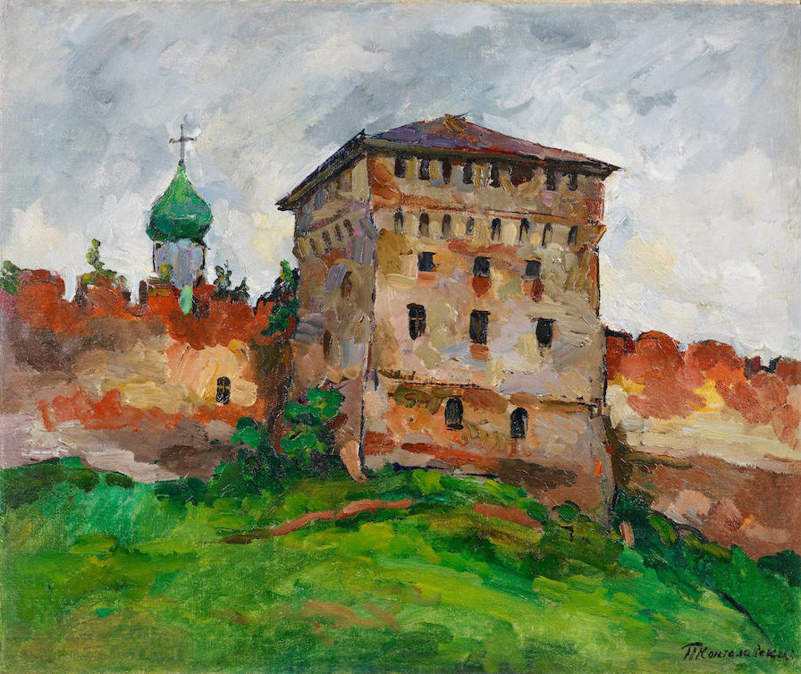 Петр Кончаловский. Панорама Новгорода, 1925