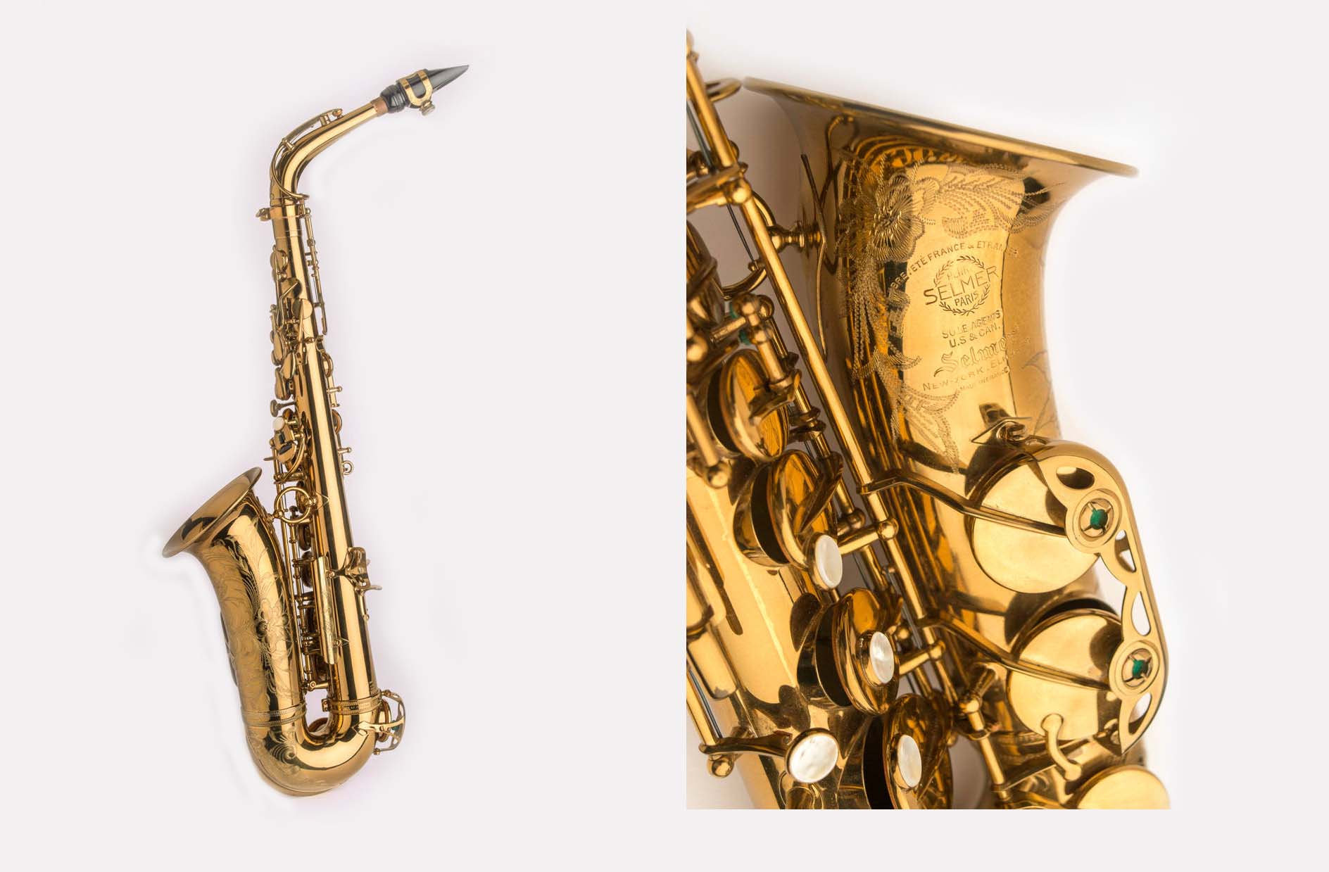 Альтовый саксофон марки «Henri Selmer»