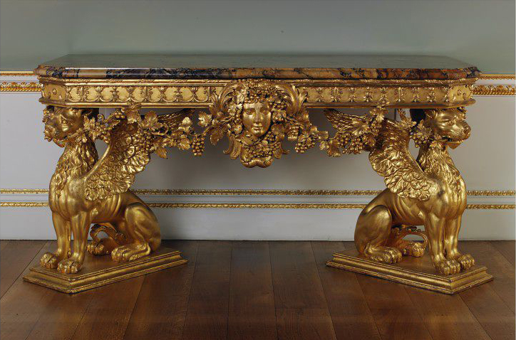 Пристенный столик, 1750-1760, Англия