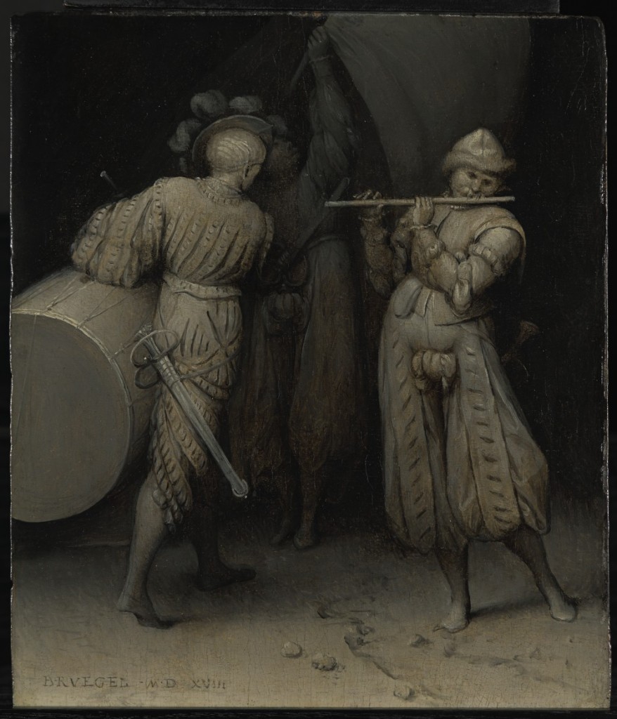 Питер Брейгель Старший. Три солдата, 1568