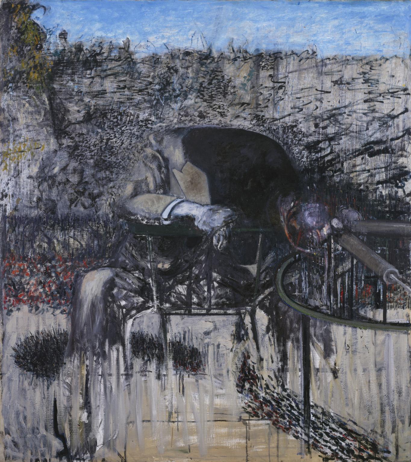 Francis Bacon. Figure in a Landscape