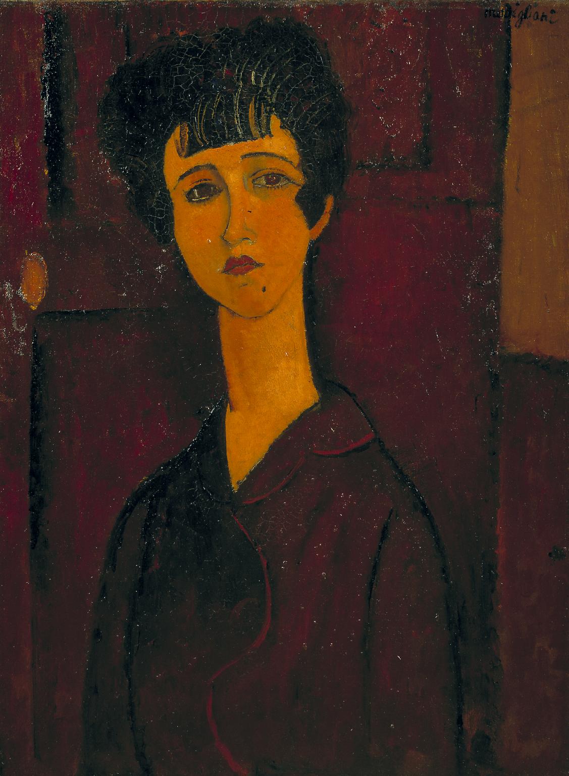 Амедео Модильяни. Портрет девочки, 1917