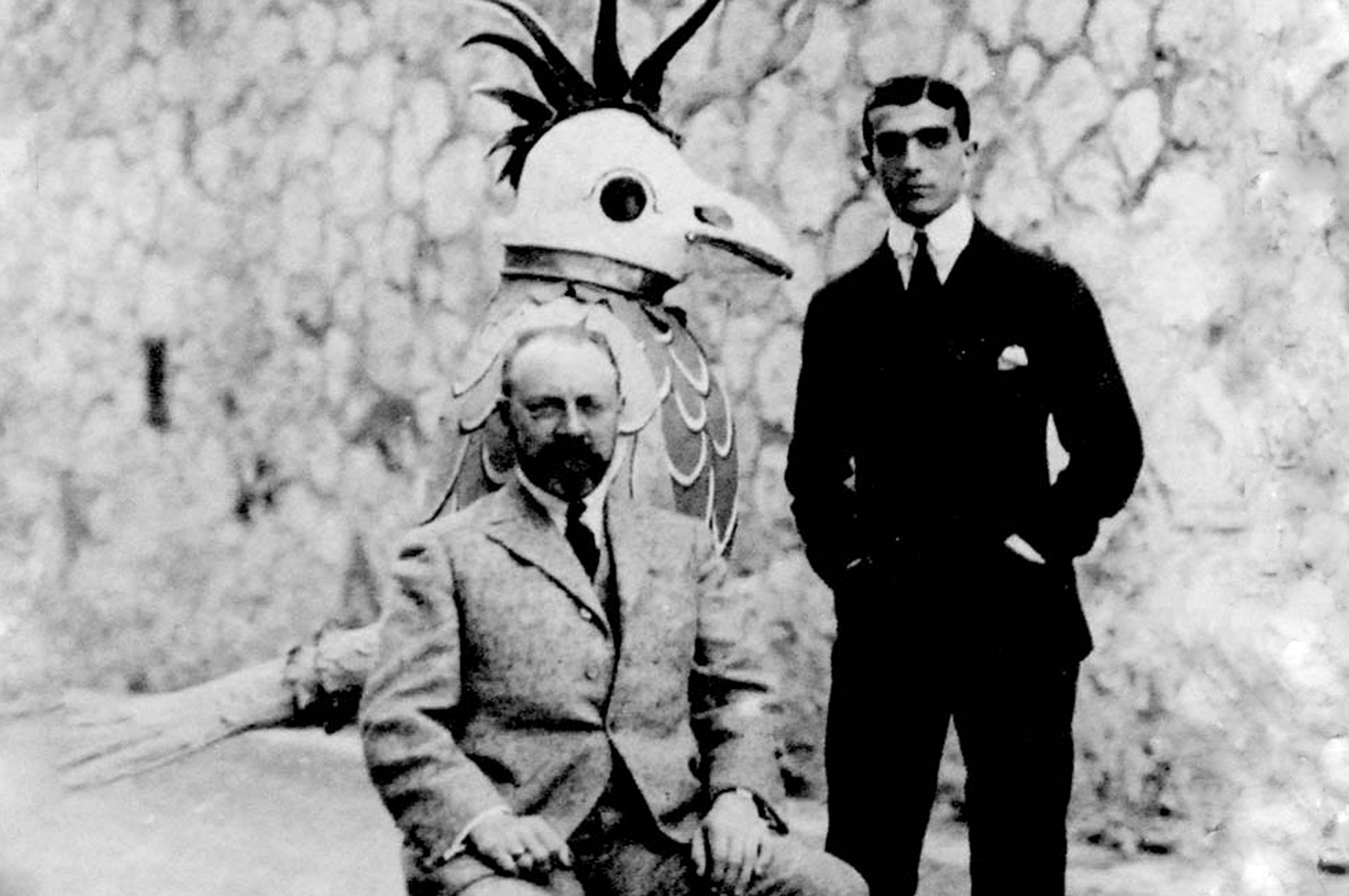 Анри Матисс и Леонид Мясин в Монте-Карло, 1920.