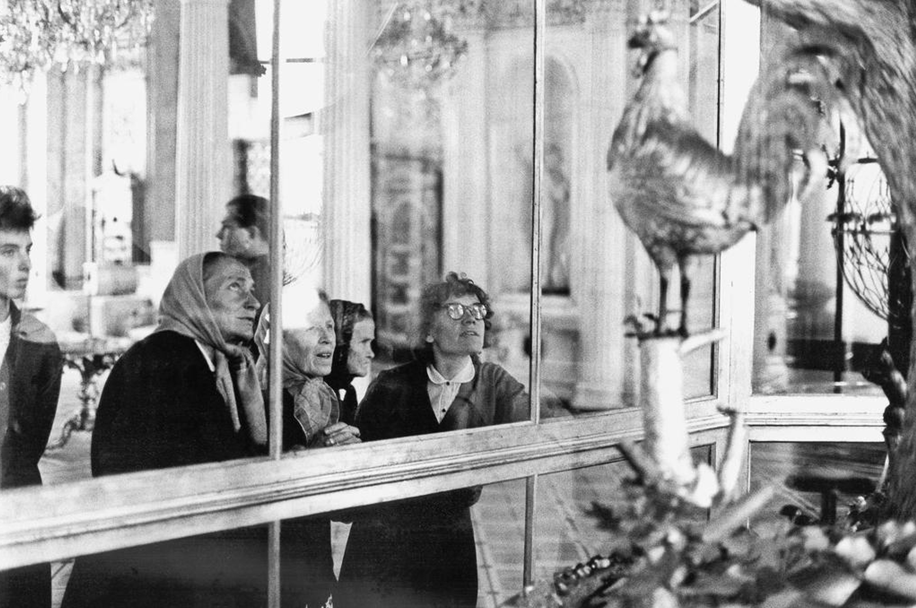 Томас Хепкер. Крестьянки в Эрмитаже. Санкт-Петербург. 1965