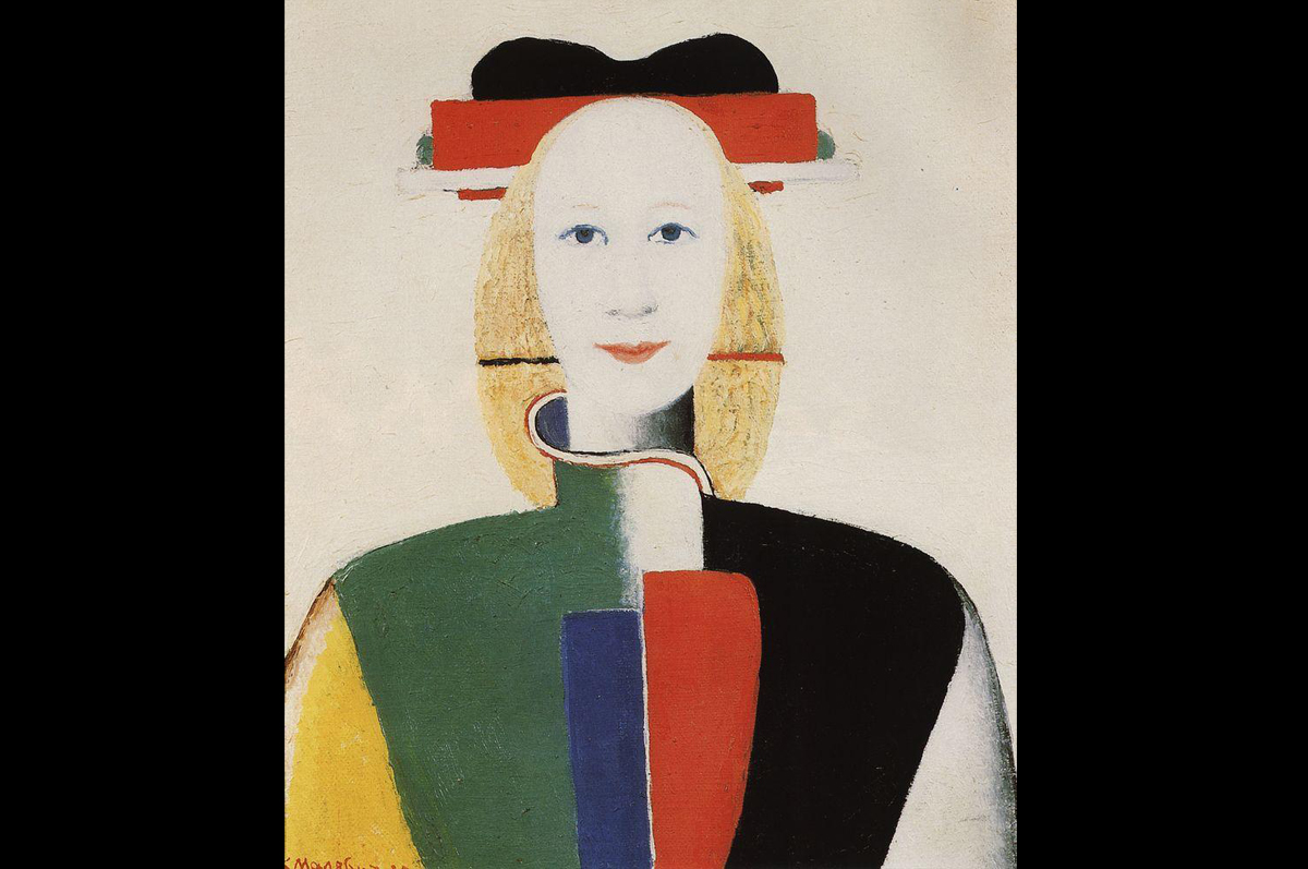 Казимир Малевич. Девушка с гребнем в волосах, 1932. Холст, масло / Государственная Третьяковская галерея, Москва