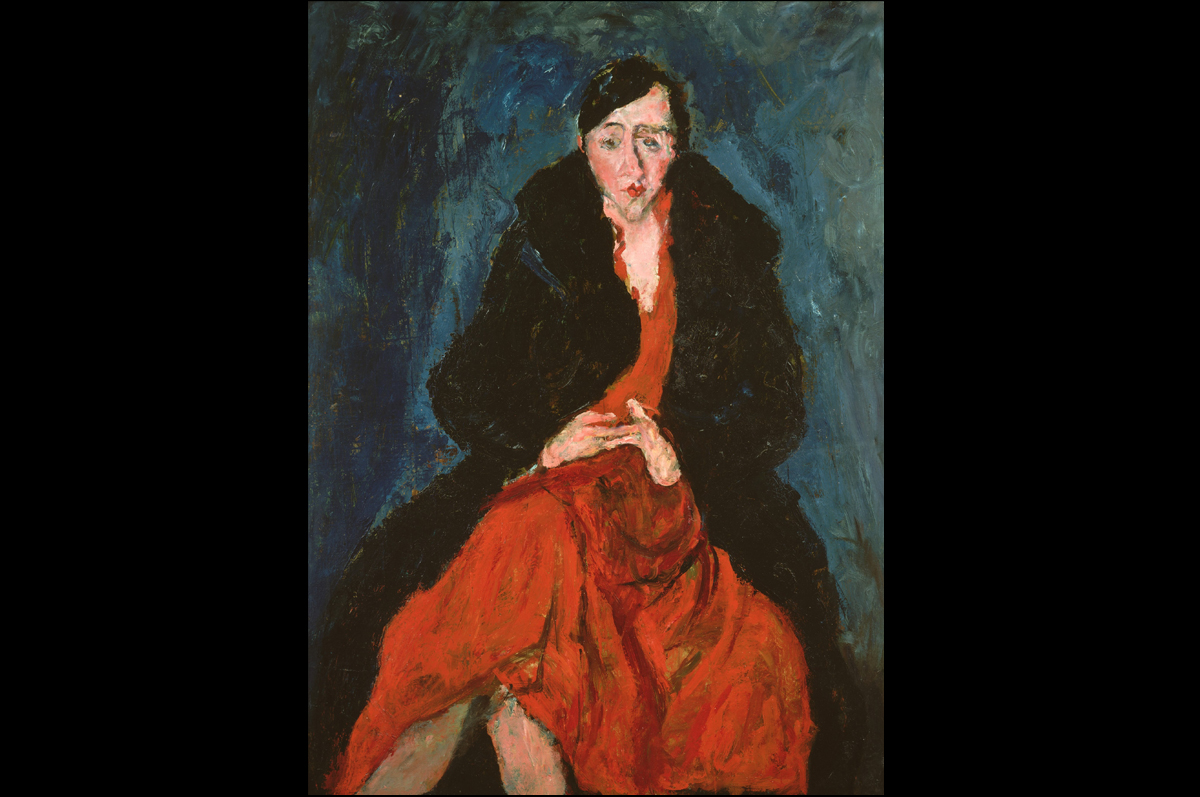 Хаим Сутин. «Портрет Мадлен Кастен», 1929