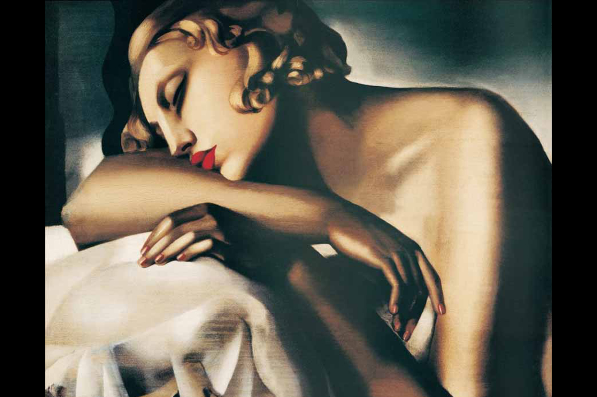 Тамара Лемпицка. «Спящая», 1930